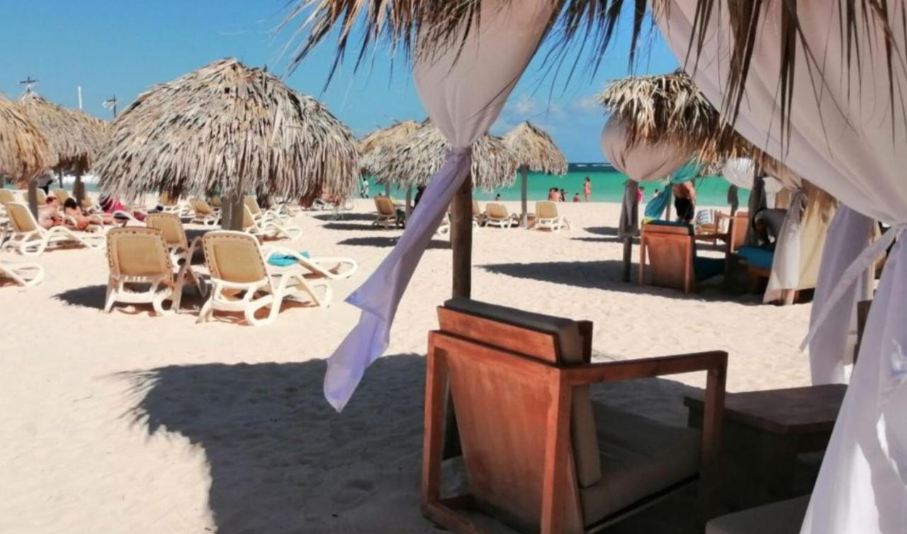 Sol Caribe Suites - Playa Los Corales - Beach Club, Wifi, Swimming Pool - Calle Aruba プンタ・カナ エクステリア 写真
